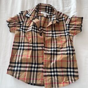 100% Burberry shirt for 4 yo